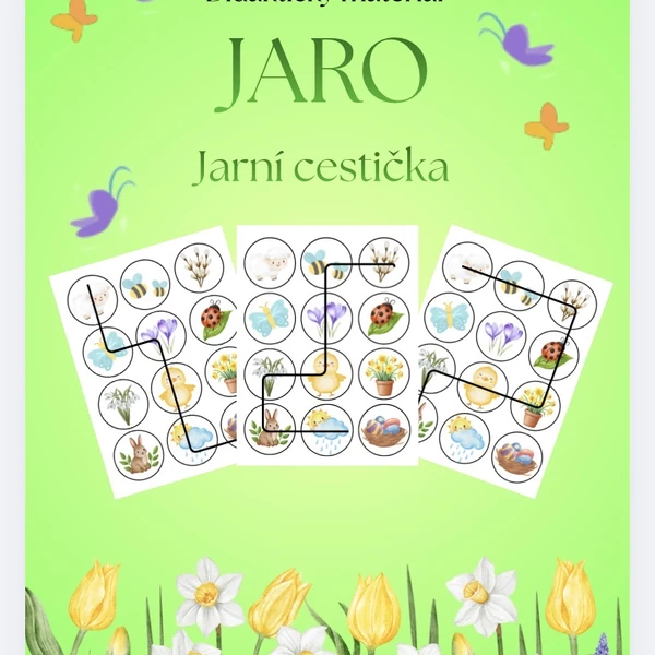 Jarní obrázková cesta