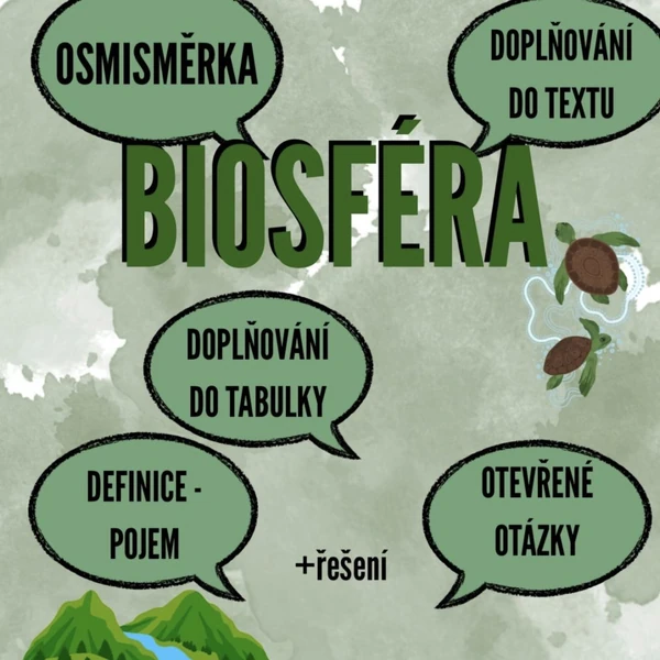 Biosféra - pracovní listy