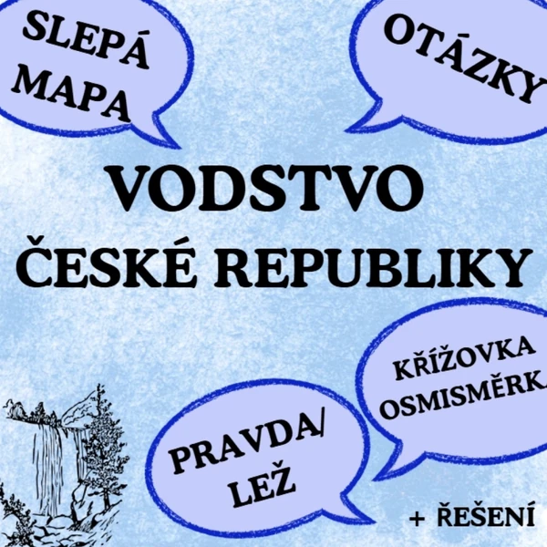 Vodstvo ČR - pracovní listy