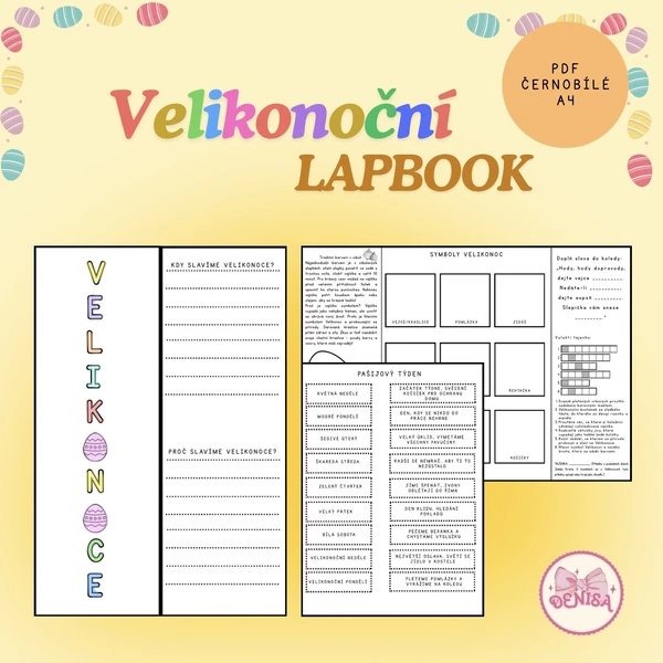 Velikonoční lapbook