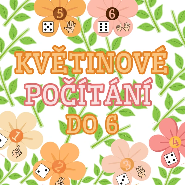 Květinové počítání do 6