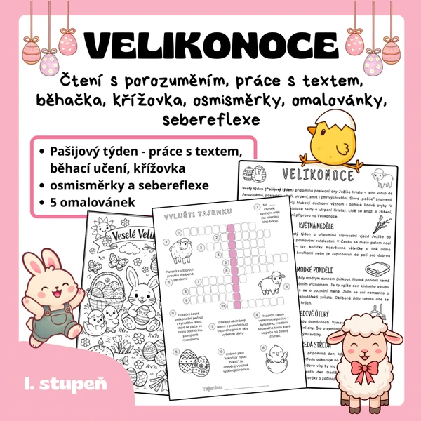 VELIKONOCE - soubor aktivit