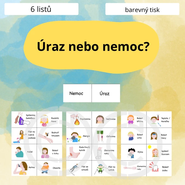 Úraz nebo nemoc?