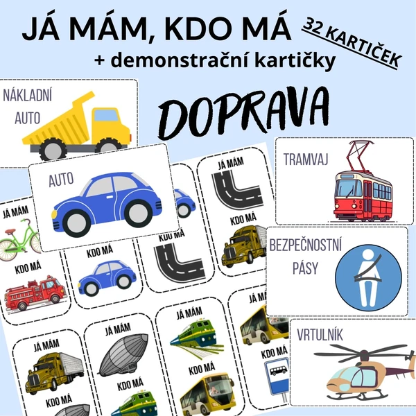 Já mám, kdo má - Doprava 🚗🚚
