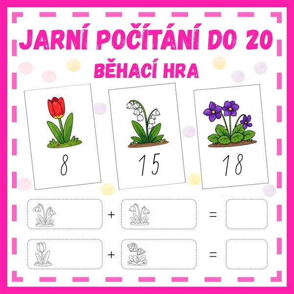 Jarní počítání do 20