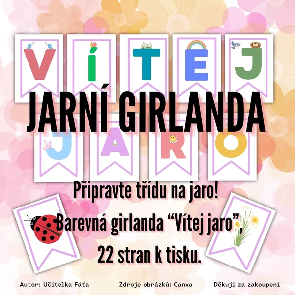 JARNÍ GIRLANDA