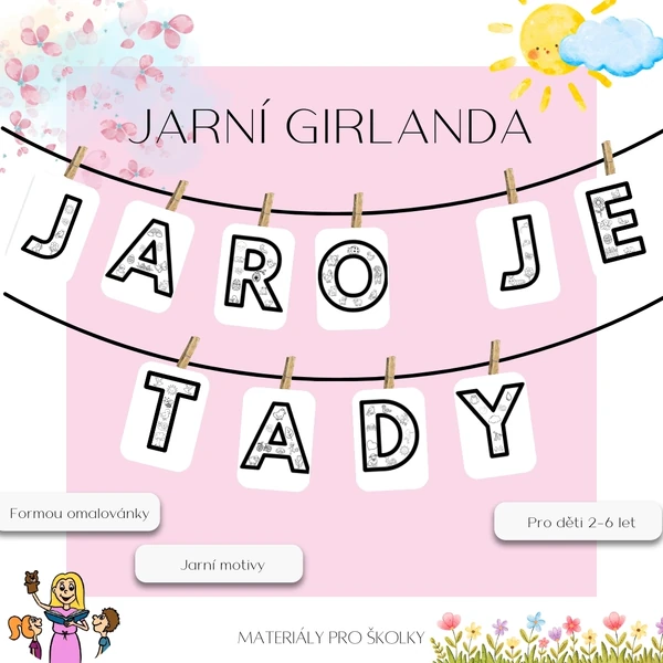 Jarní girlanda