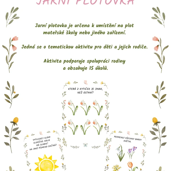 Jarní plotovka