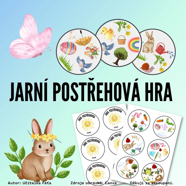 JARNÍ POSTŘEHOVÁ HRA
