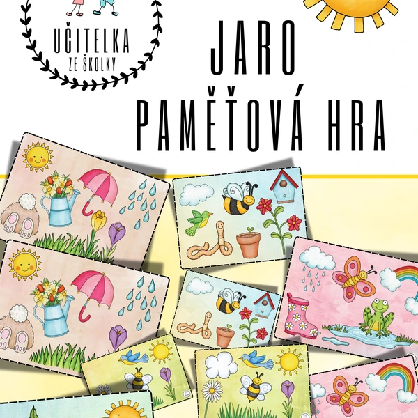 JARO - PAMĚŤOVÁ HRA