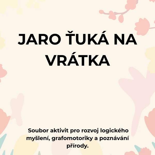 Jaro ťuká na vrátka