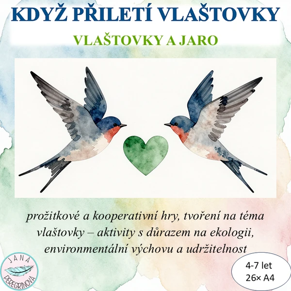 KDYŽ PŘILETÍ VLAŠTOVKY – VLAŠTOVKY A JARO