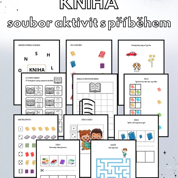 Kniha - soubor aktivit s příběhem