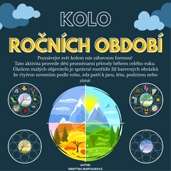 Kolo ročních období - Velké třídění pro malé objevitele