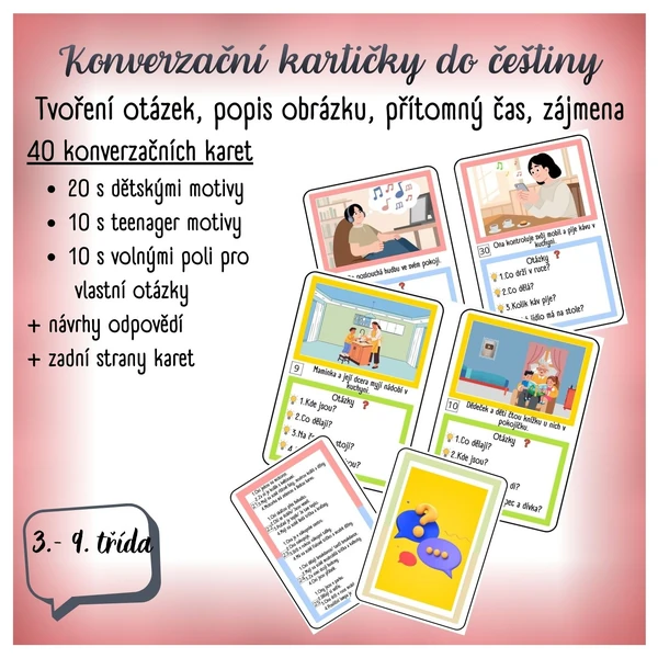 Konverzační karty do češtiny