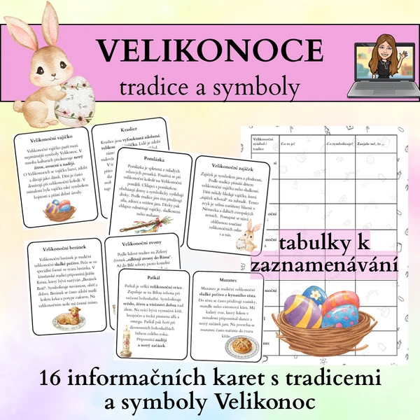 tradice a symboly Velikonoc (+jara)