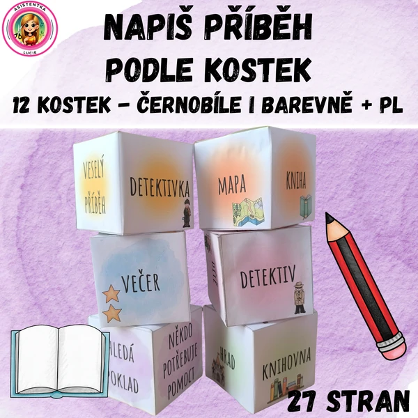 Napiš svůj příběh podle kostek
