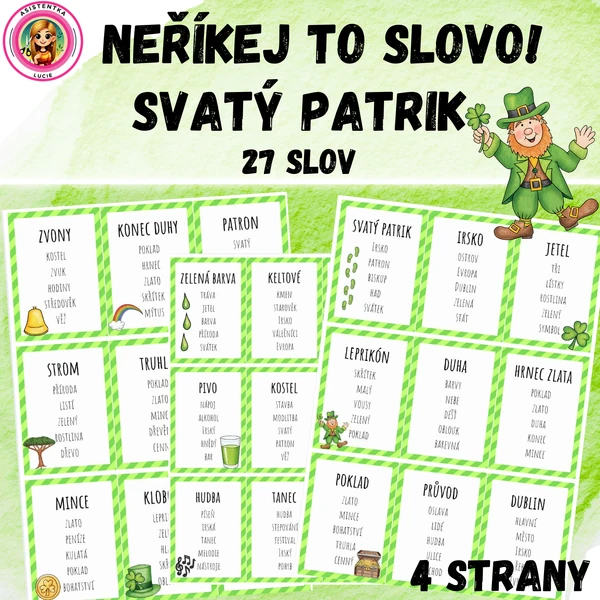 Neříkej to slovo! Svatý Patrik