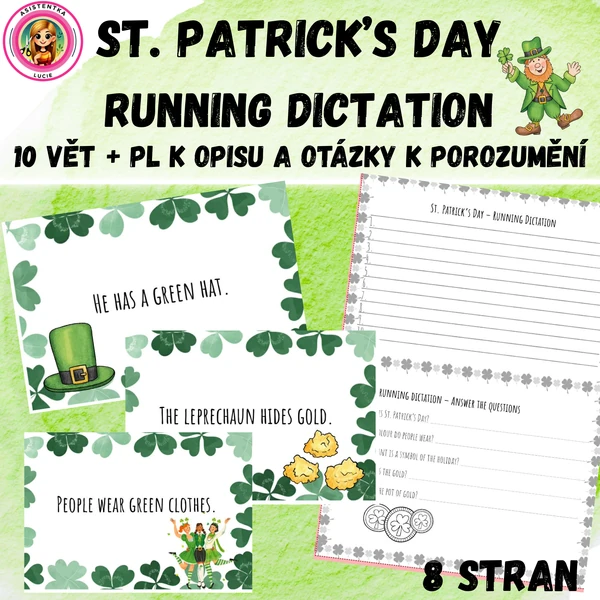 St. Patrick’s Day – Running Dictation