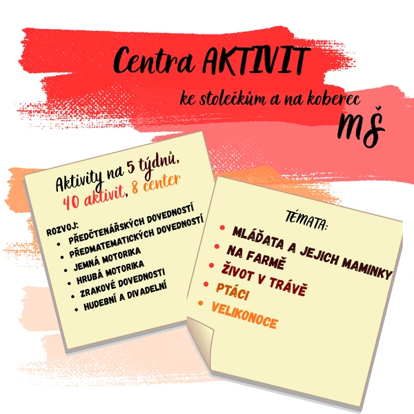 Centra aktivit- zvířata a velikonoce