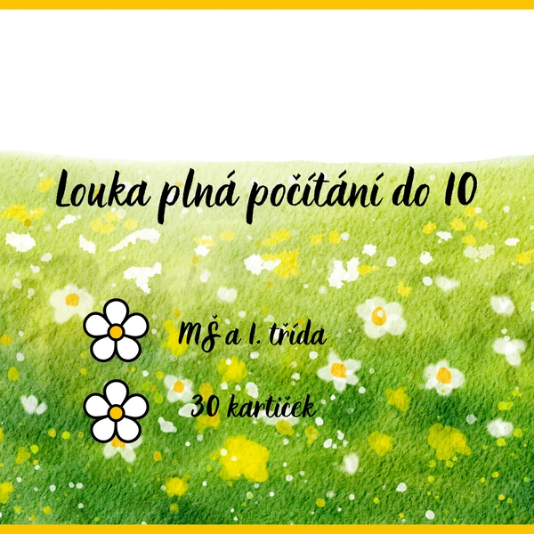 Louka plná počítání do 10