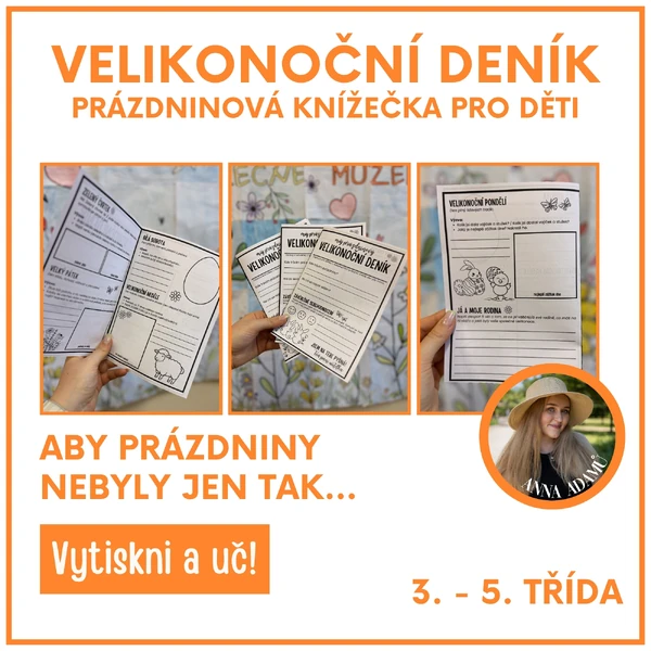 Velikonoční deník - prázdninová knížečka pro děti