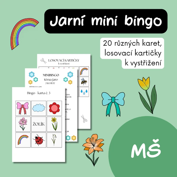 Jarní mini bingo
