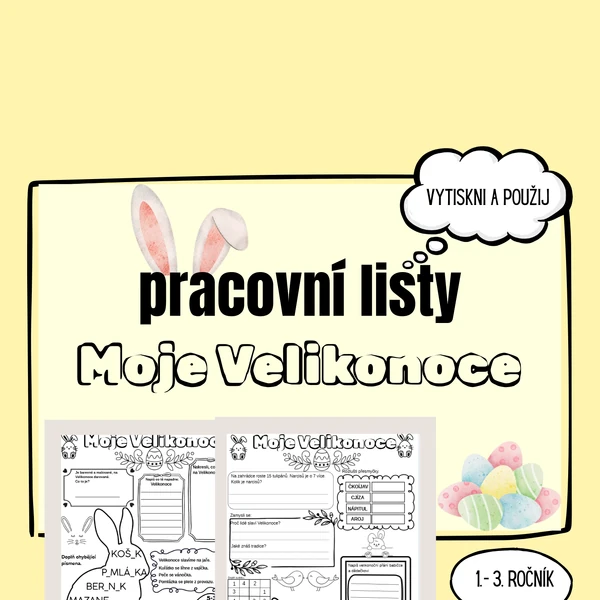 Pracovní listy - Velikonoce