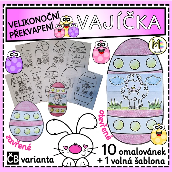 VELIKONOČNÍ PŘEKVAPENÍ - VAJÍČKA
