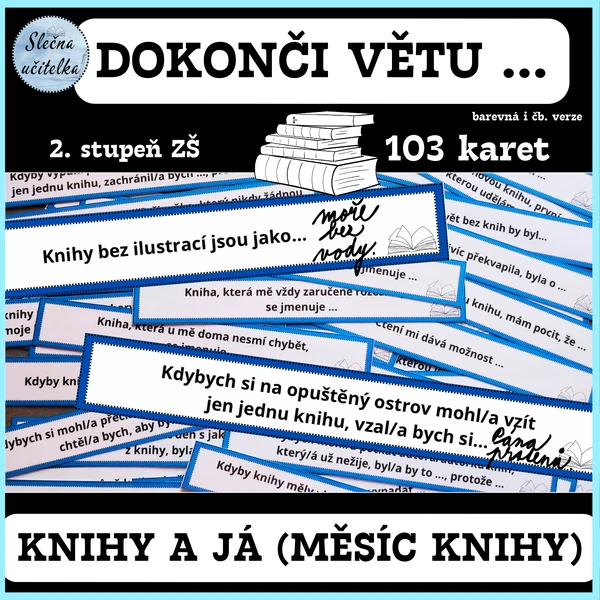 DOKONČI VĚTU 2 - KNIHY A JÁ