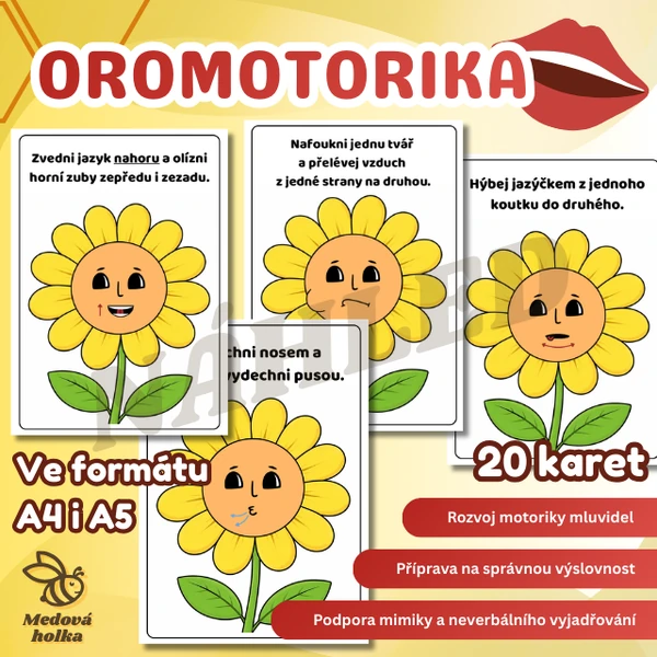Oromotorika - Květina