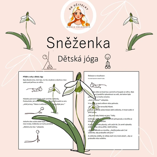 Dětská jóga - Sněženka