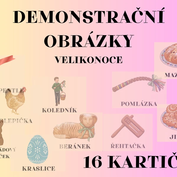 DEMONSTRAČNÍ OBRÁZKY - VELIKONOCE