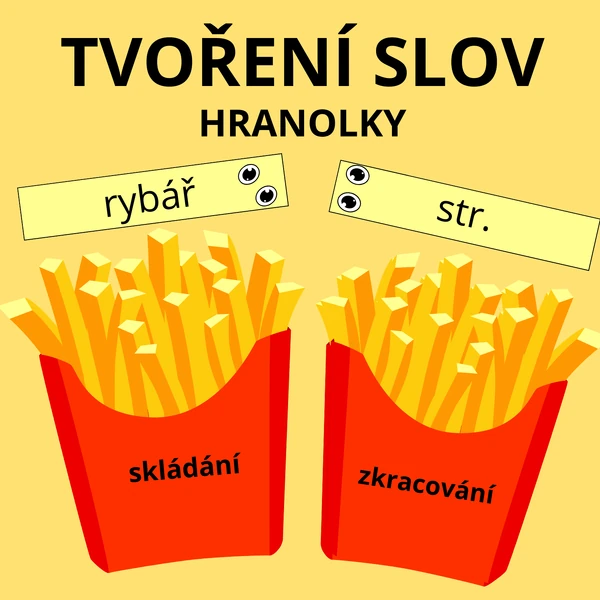 Hranolky - Tvoření slov