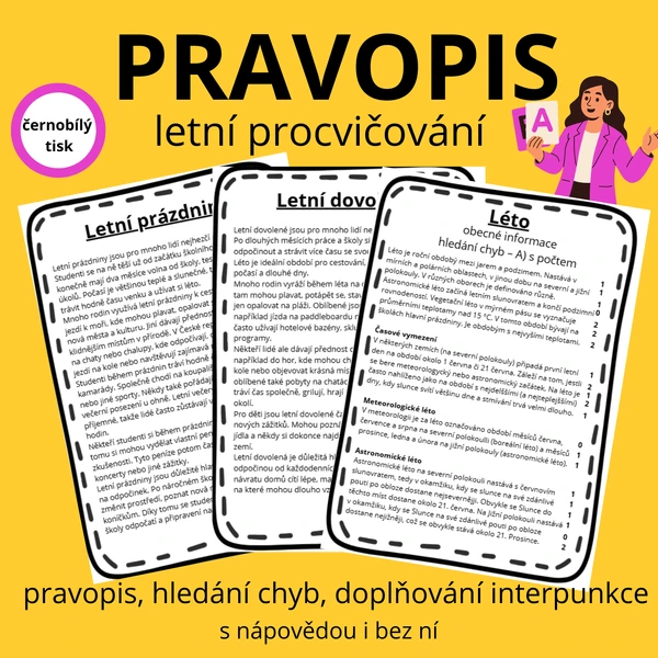 Letní pravopis