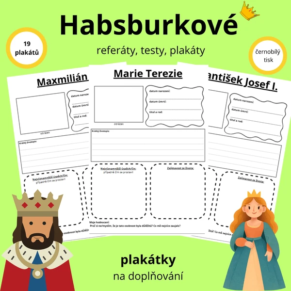 Habsburkové plakátky