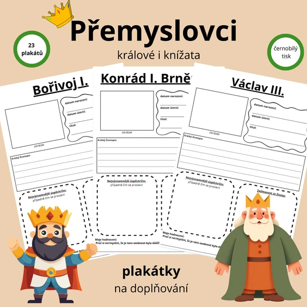 Přemyslovci plakáty