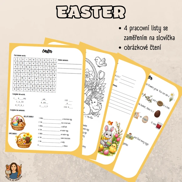 Easter - pracovní listy