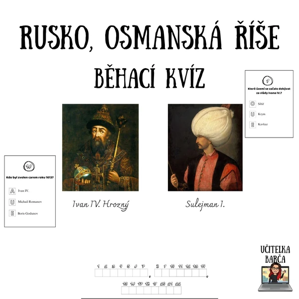 Běhací kvíz - Rusko, Osmanská říše