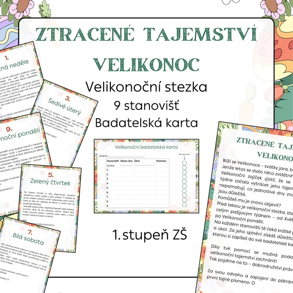 Velikonoční stezka: Ztracené tajemství Velikonoc (1. stupeň)