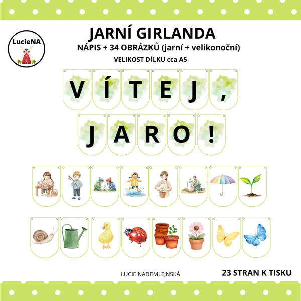 JARNÍ GIRLANDA