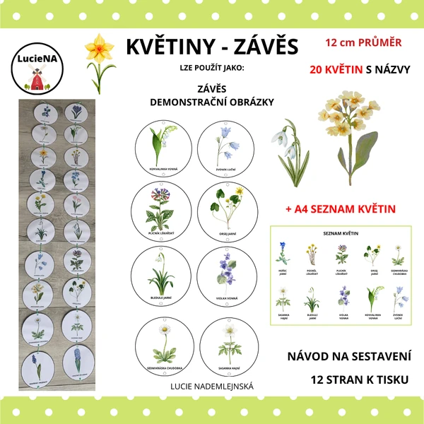 KVĚTINY - ZÁVĚS