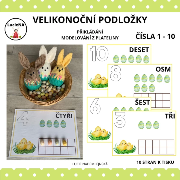 VELIKONOČNÍ PODLOŽKY