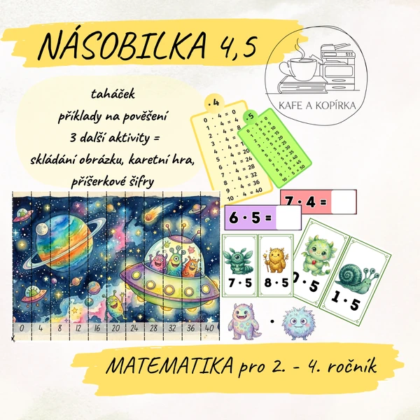 Násobilka 4,5