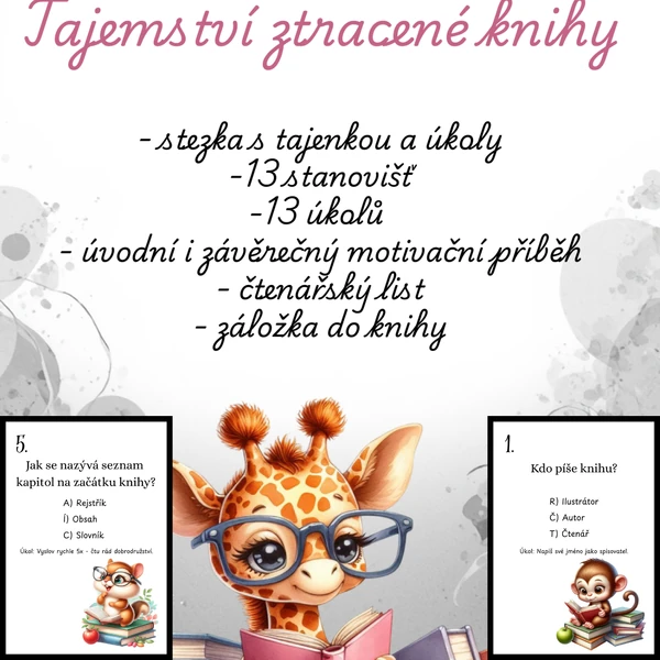 Stezka - Tajemství ztracené knihy