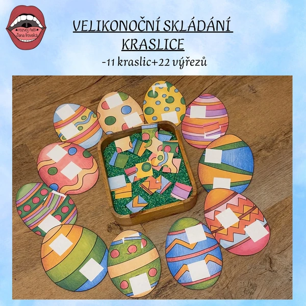 VELIKONOČNÍ SKLÁDÁNÍ KRASLICE