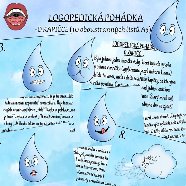 LOGOPEDICKÁ POHÁDKA: O KAPIČCE