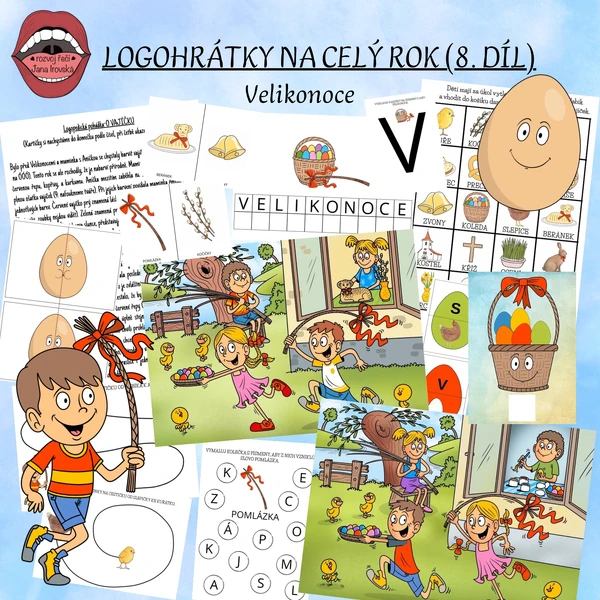 LOGOHRÁTKY 8. DÍL VELIKONOCE