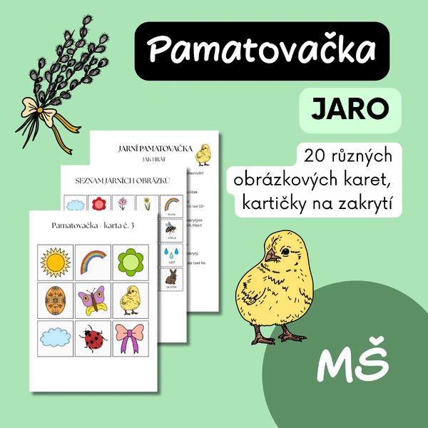 Jarní pamatovačka - pamatovák
