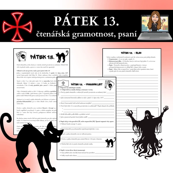Pátek 13. - čtenářská gramotnost 